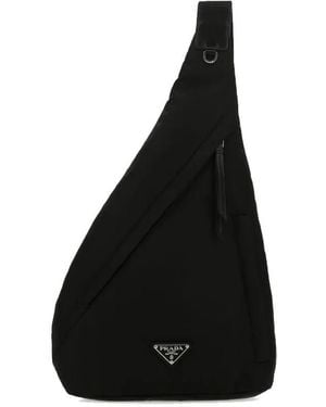 Prada Re-Nylon Backpack - Black
