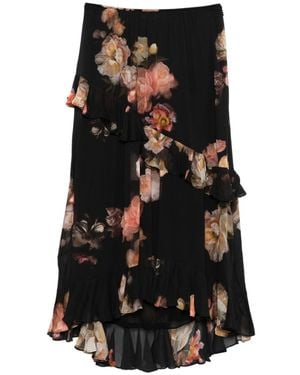 Zimmermann Hypnotic Midi Skirt - Black