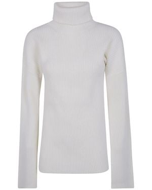 TOTEME Slit Sleeves Knit - White