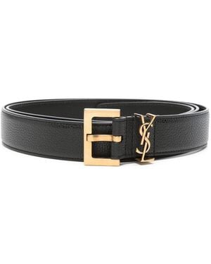 Saint Laurent Belts - Black