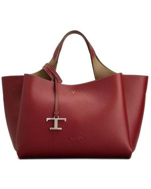 Tod's Leather Mini Bags - Red