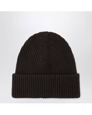 Almada Label Wool And Balaclava - Black