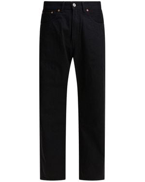Our Legacy "Third Cut" Wide Leg Jeans - Black