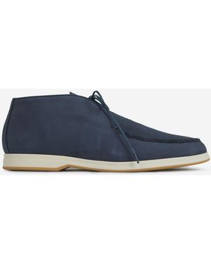 Enrico Mandelli Oclubs Leather Shoes - Blue