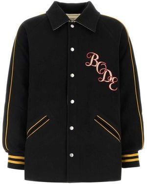 Bode Wool Jacket - Black