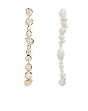 Completedworks Recycled Earrings Accessories - White