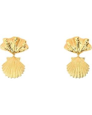 Chloé Metal Earrings - Metallic