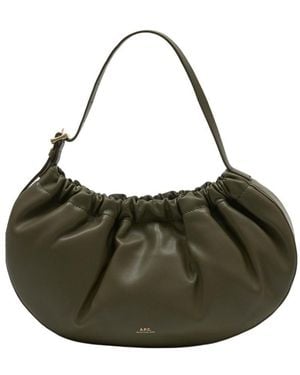 A.P.C. Ninon Hoop Purse - Green