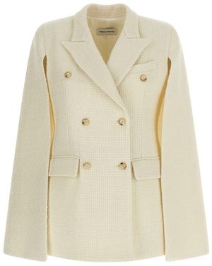 Federica Bonifaci Hood Blazer - Natural