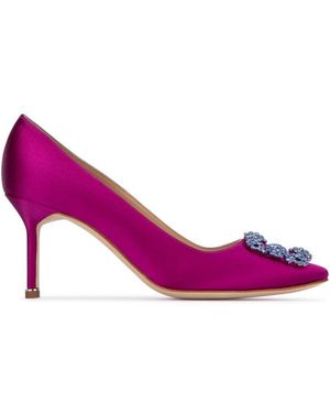 Manolo Blahnik Scarpe Con Tacco - Pink