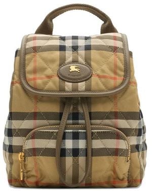 Burberry Backpacks - Natural