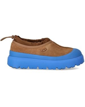 UGG Tasman Weather Hybrid Chestnut Big Sky Slipper - Blue