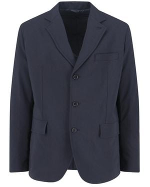 Aspesi Single-Breasted Blazer - Blue