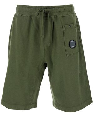 C.P. Company Cotton Shorts - Green
