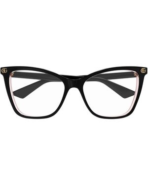 Gucci Gg1817O Linea Emblem Eyeglasses - Black