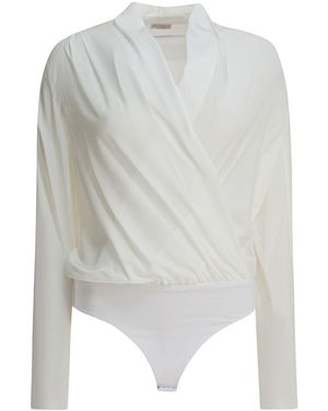 Brunello Cucinelli Silk Body Shirt - White