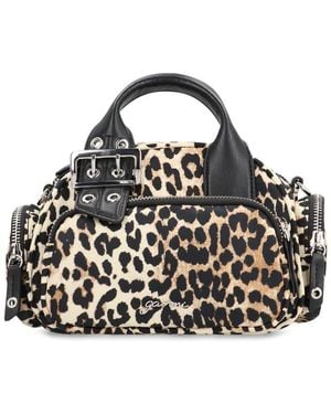 Ganni Mini Polochon Handbag - Multicolor