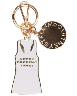 Stella McCartney About F*Cking Time Tank Top Charm Brass & Enamel - Multicolour