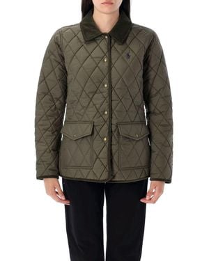 Polo Ralph Lauren Quilted Barn Jacket - Gray