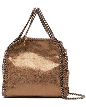 Stella McCartney Tote Bag With Chain - Brown