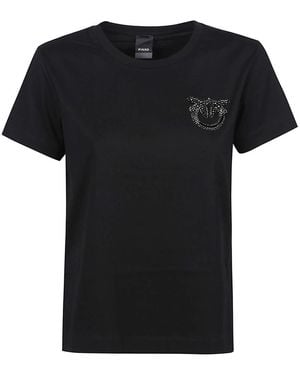Tシャツ・カットソー PINKO Woman Polo Shirt Black 105418A2PS Z99 Pinko - Spring Summer 2025 - T-Shirts - Clothing Women - Le