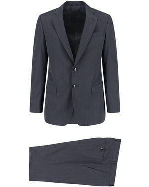 Giorgio Armani Single-Breasted Suit - Blue