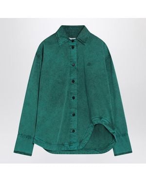 The Attico Cotton Shirt - Green