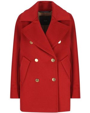 Max Mara Coats - Red