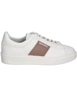 Woolrich Classic Court Shoes - White