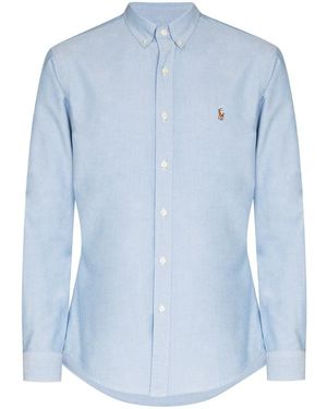 Polo Ralph Lauren Cotton Relaxed-Fit Shirt - Blue