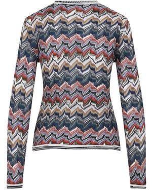 Missoni Wool Blend Cardigan - Blue