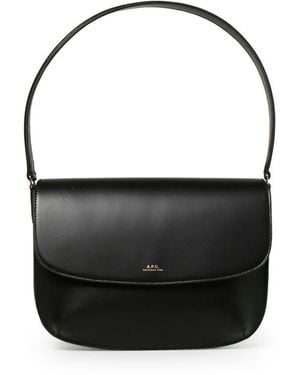 A.P.C. Satchel & Cross Body Bag - Black