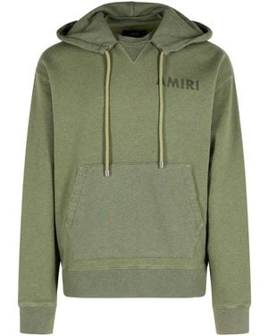 Amiri 'Stencil' Cotton Sweatshirt - Green