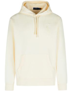 Polo Ralph Lauren Cream Cotton Sweatshirt - White