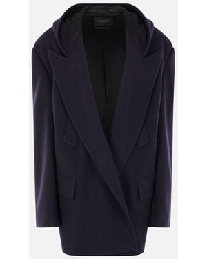 Balenciaga Coats - Blue