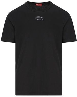 DIESEL T-Shirt And Polo Shirt - Black