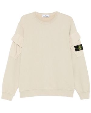 Stone Island Sweaters - Natural