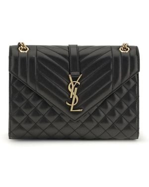 Saint Laurent Shoulder Bags - Black