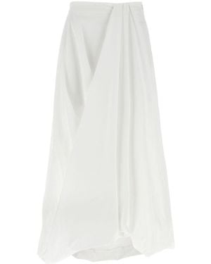 Brunello Cucinelli Effortless Mini Skirt For - White