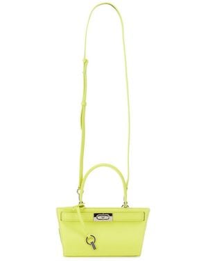 Tory Burch Petite Lee Radziwill Cat Eye Bag - Yellow