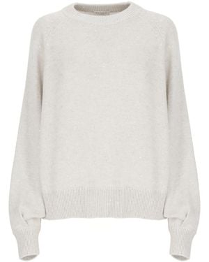 Brunello Cucinelli Sweaters - White