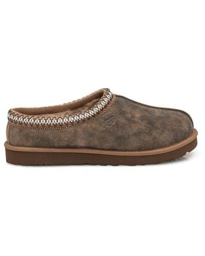 UGG Tasman Slippers In Suede Brown