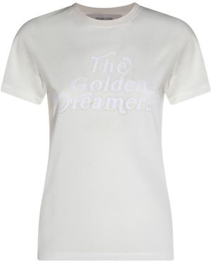 Golden Goose T-Shirts And Polos - White