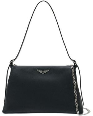 Zadig & Voltaire Zadig&Voltaire Jim Shoulder Bag - Black