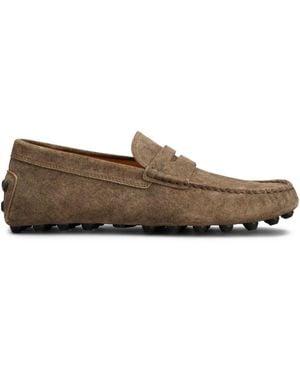 Tod's Gommino Leather Loafers - Brown