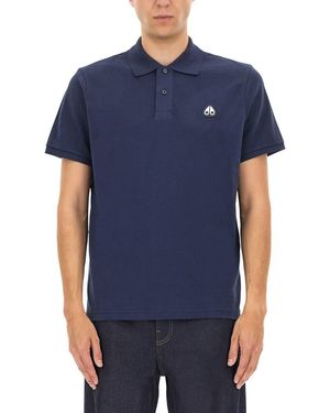 Moose Knuckles Polo "Everett" - Blue