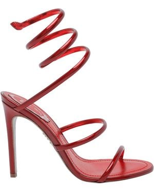 Rene Caovilla Sandals - Red