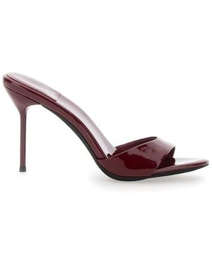 Jeffrey Campbell 'Ce-Soire' Mules With Almond Toe And High Stiletto Heel - Brown