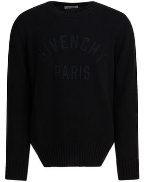 Givenchy Paris" Pullover - Black