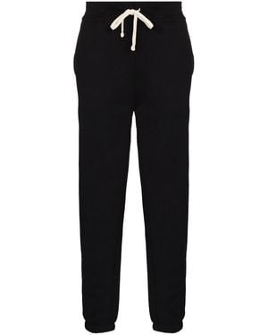 Polo Ralph Lauren Relaxed Fit Pants With Drawstring Waist And Tapered Leg - Black